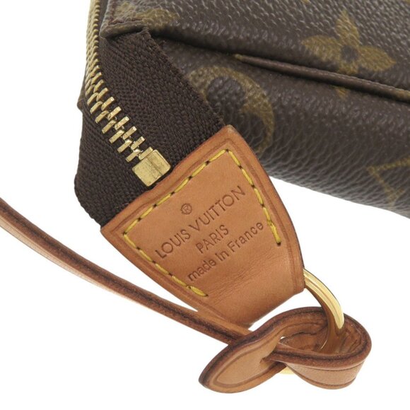 LOUIS VUITTON Brown Monogram Pochette Pouch - Picture 8 of 10